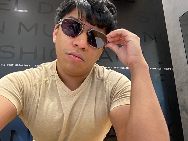 EN ROUTE - Geometric and Round Aviator Sunglasses for Men – QUAY display picture 2