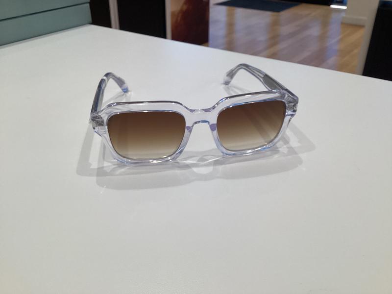 quay australia playback clear sepia brown retro modern rectangle sunglasses NEW Shop Brown Sunglasses for Women - Tortoise and Espresso  main image 3