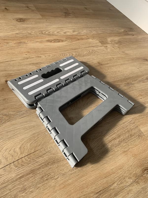 Addis Folding Step Stool Grey Robert Dyas