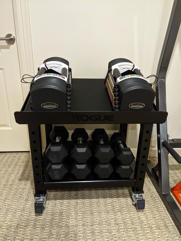 Rogue Powerblock Cart Rogue Fitness