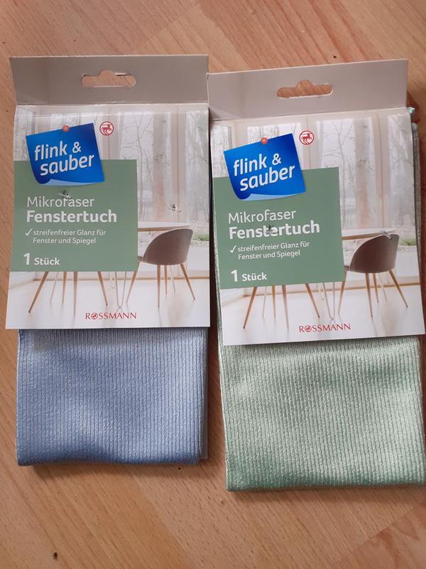 flink & sauber Microfaser Fenstertuch online kaufen | rossmann.de