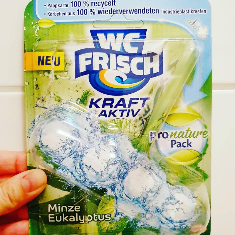WC Frisch Kraft Aktiv WC Stein Duftspüler Lemon 50g