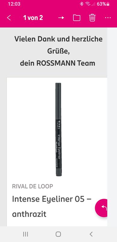 Eyeliner rossmann store