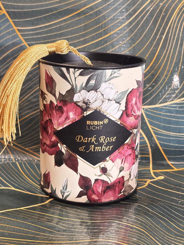 RUBIN LICHT Duftglas Mit Quaste Dark Rose & Amber online kaufen