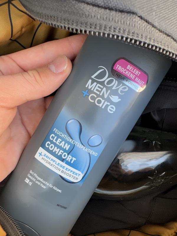 Dove Men+Care Duschgel Hydration Balance – 250 Ml, Feuchtigkeitsspendend Für Körper & Gesicht