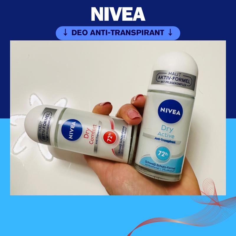 Nivea Suave Dry-Confort Rollon – Für Sanfte & Zuverlässige Trockenheit!
