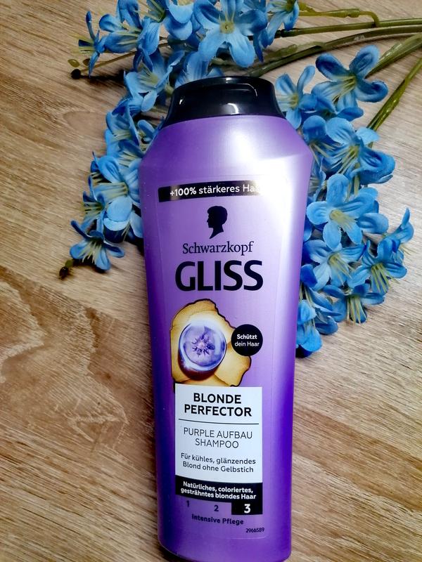 Gliss Blonde Perfector 2-in-1 Purple Aufbau Maske, 3x150 Ml – Haarkur Gegen Gelbstich, Für Mehr Glanz & Stärke