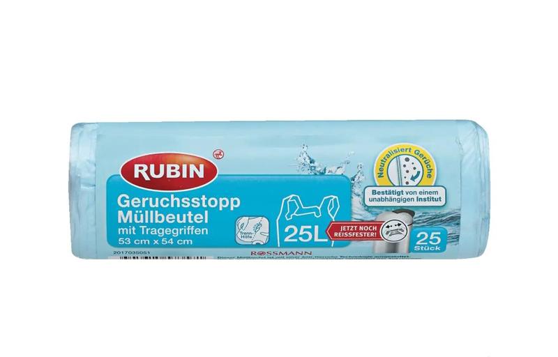 RUBIN Geruchsstopp Müllbeutel mit Tragegriffen 35 l online kaufen