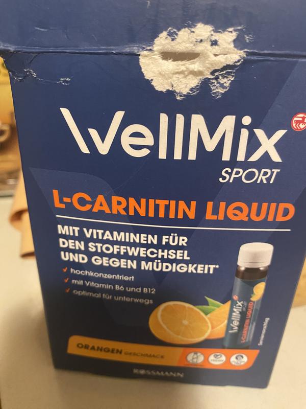 WellMix L-Carnitin Liquid Orange Flavour online kaufen