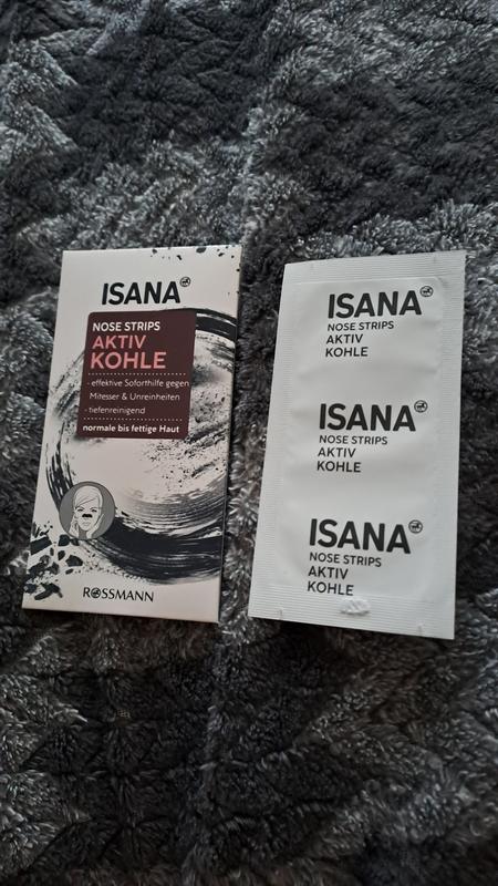 ISANA Die AKTIV KOHLE NOSE STRIPS bekmpfen effektiv die strenden Mitesser  und Unreinheiten auf der Nase | rossmann.de