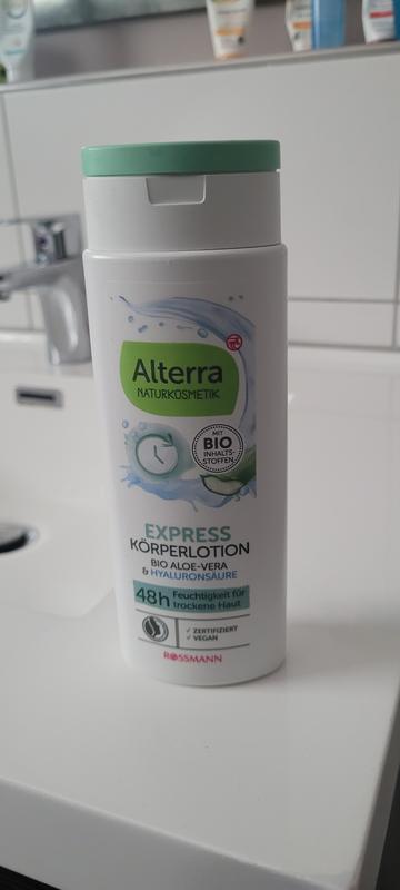 Alterra Krperlotion Express Bio-Aloe-Vera & Hyaluronsure online kaufen |  rossmann.de