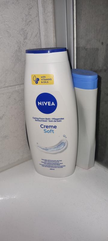 NIVEA Creme Soft Pflegedusche Mit Mandel-Öl – 5 X 500 Ml, Zart Duftend, Samtweicher Schaum, Klimaneutral