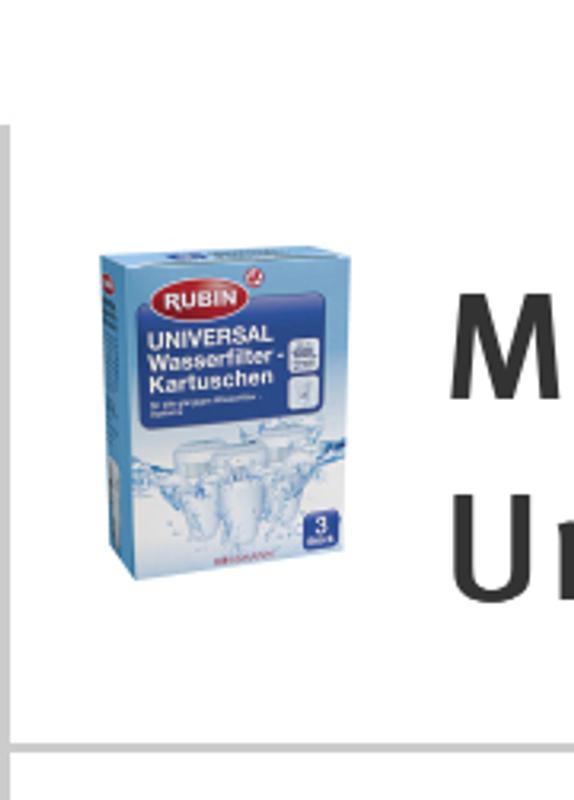 RUBIN Universal Wasserfilter-Kartuschen online kaufen