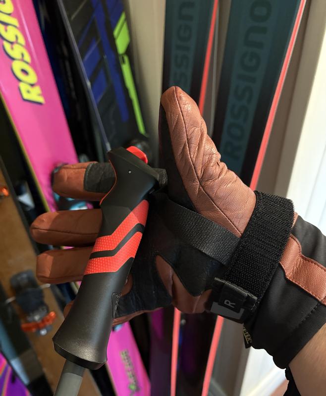 Rossignol Tactic Carbon R-Clip Ski Poles Red | Red | Rossignol
