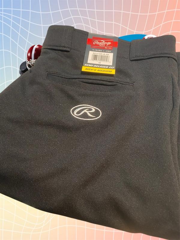 Pantalon De Baseball Rawlings - Gris, Homme, Taille XXL, Coupe Semi-décontractée - Occasion