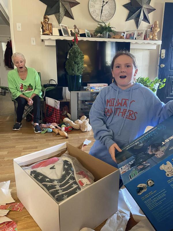 Photo submitted with review of product