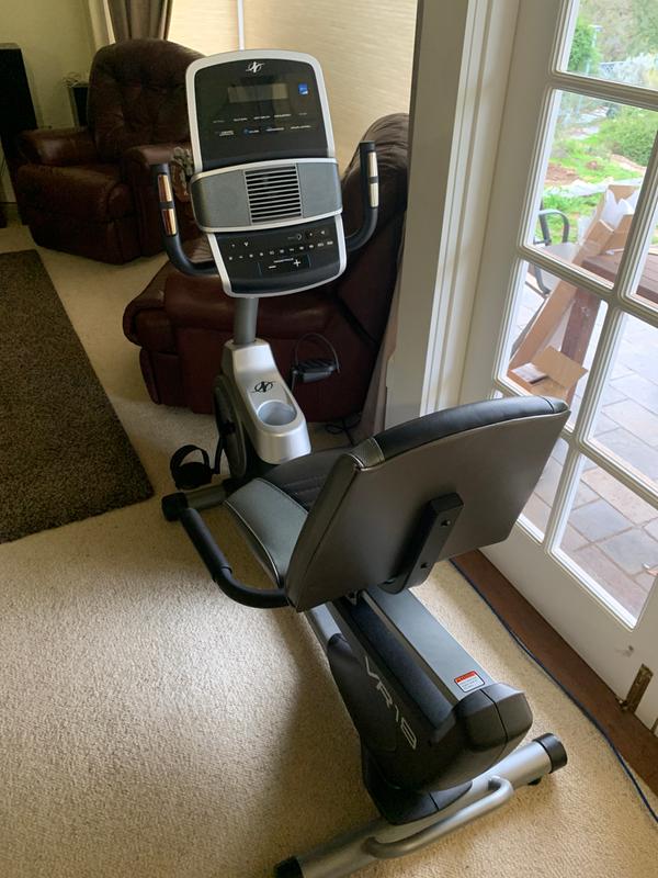 recumbent exercise bike rebel sport