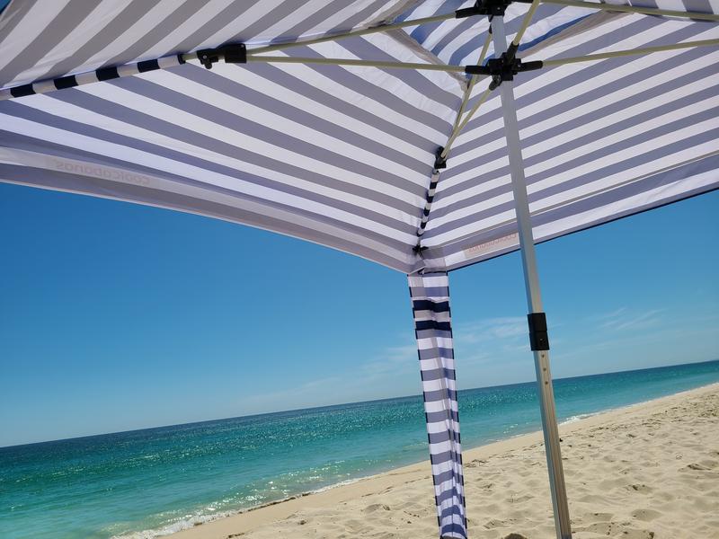 CoolCabana The World's Best Beach Shelter 8' X 8' And 6' X 6' UPF 50 ...