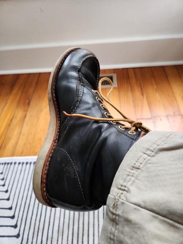 Men's Classic Moc 6-Inch Boot in Dark Brown Leather 8138