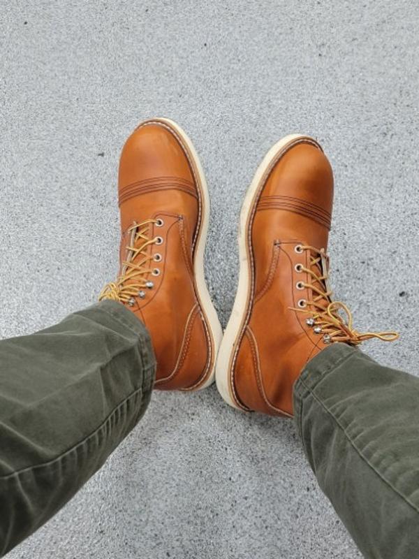 Red Wing Heritage Iron Ranger Traction Tred