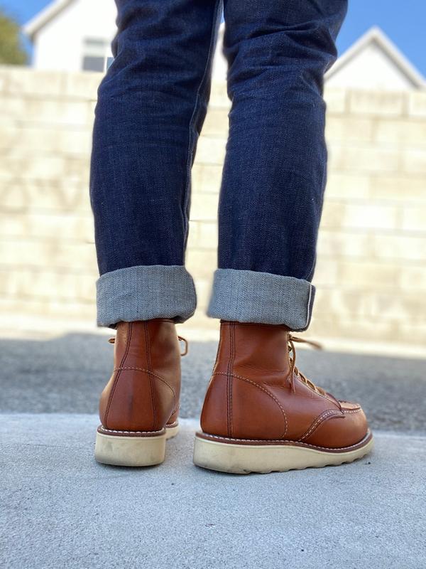Red Wing Classic Moc Inch Women's 6-Inch Classic Moc Short Boot In