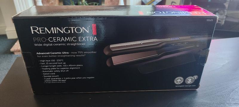Remington PRO-Ceramic Extra Wide Hair Straightener S5525