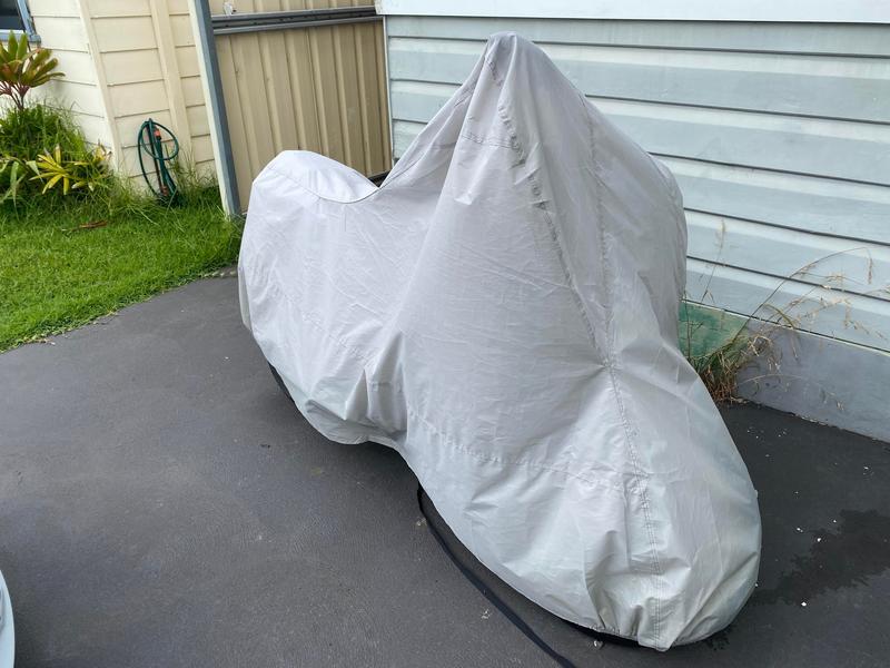Repco Heavy Duty Outdoor Motorcycle Cover - Large - RVCHDMCL - Car Covers