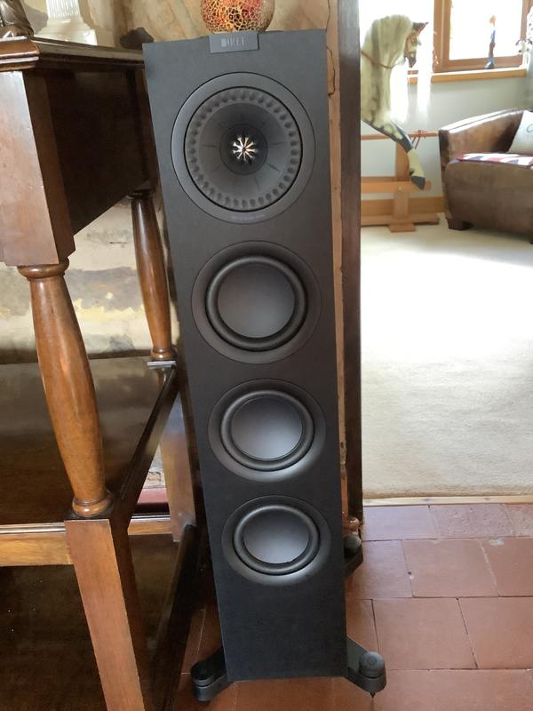 KEF Q550 Black Speaker Pair Richer Sounds atelieryuwa.ciao.jp