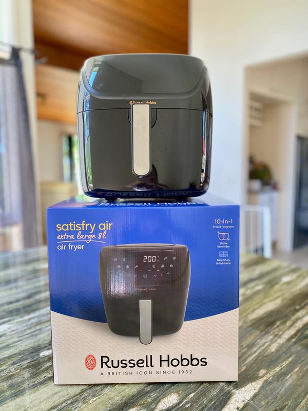 Russell Hobbs Air Fryer 27170 EXTRA LARGE 8L Satisfry 10 Programmes BRAND  NEW
