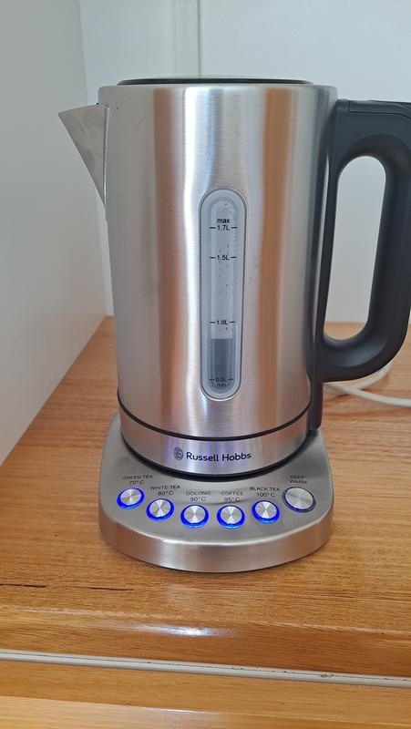 Your Cuppa, The Way You Like It. Addison Digital Kettle Matte Black - Russell  Hobbs 