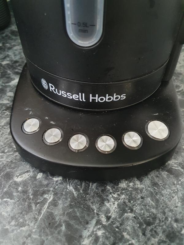 Your Cuppa, The Way You Like It. Addison Digital Kettle Matte Black - Russell  Hobbs 