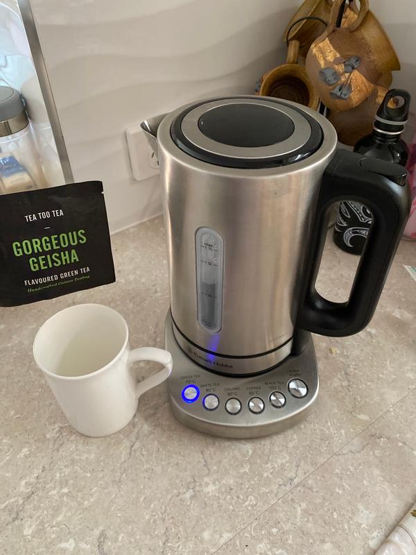 Your Cuppa, The Way You Like It. Addison Digital Kettle Matte Black - Russell  Hobbs 