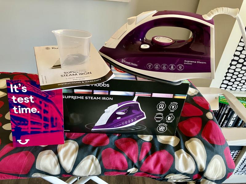 Supreme Steam Iron Russell Hobbs Australia