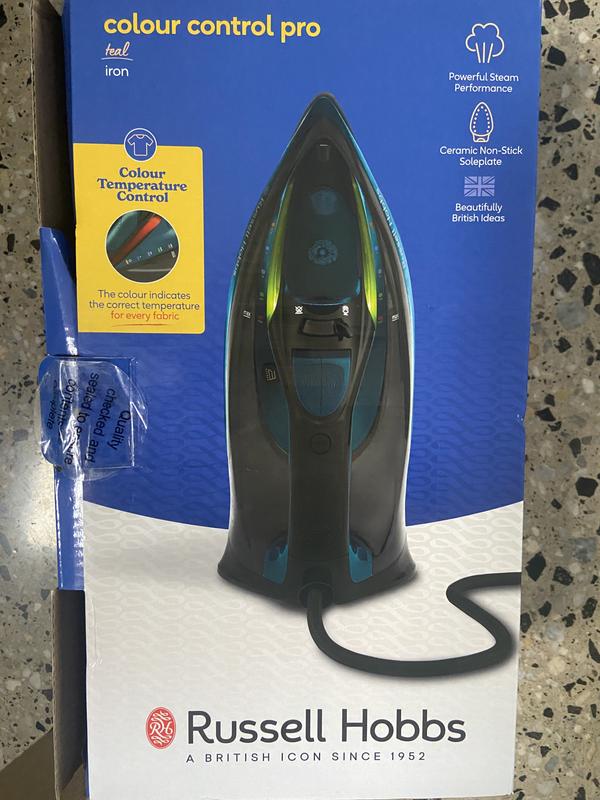 Russell hobbs iron colour control online