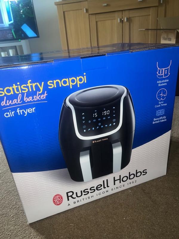 Buy Russell Hobbs Satisfry Snappi 27290 8.5L Air Fryer - Black, Air fryers  and fryers