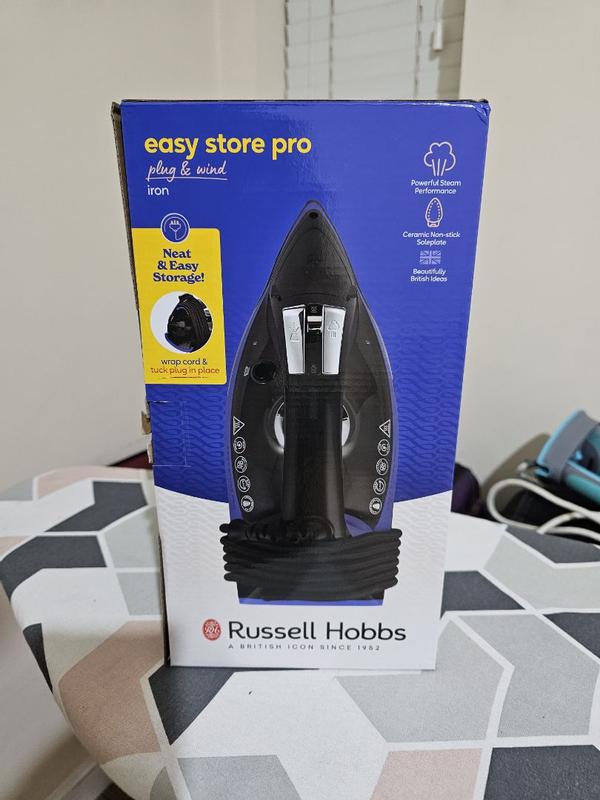 Easy Store Pro Plug Wind Iron 26731 Russell Hobbs