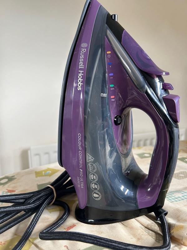 Russell hobbs colour control pro iron sales