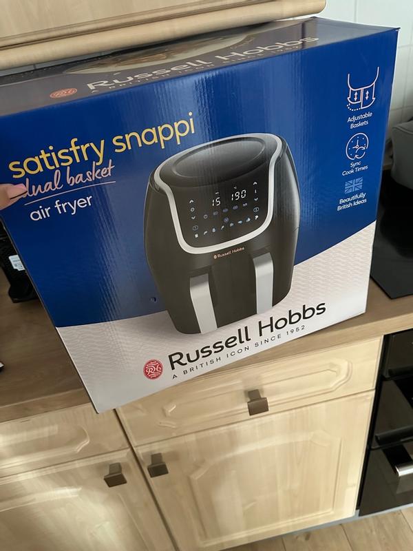 We Test Russell Hobbs' New 8.5L Satisfry Snappi Dual Basket Air Fryer