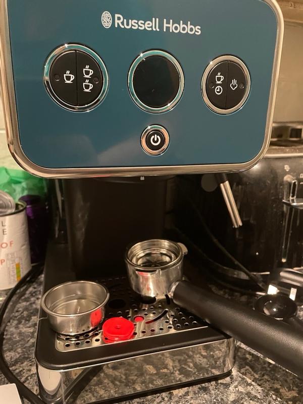 Cafetera Espresso Russell Hobbs Distinctions Ocean Blue · Russell