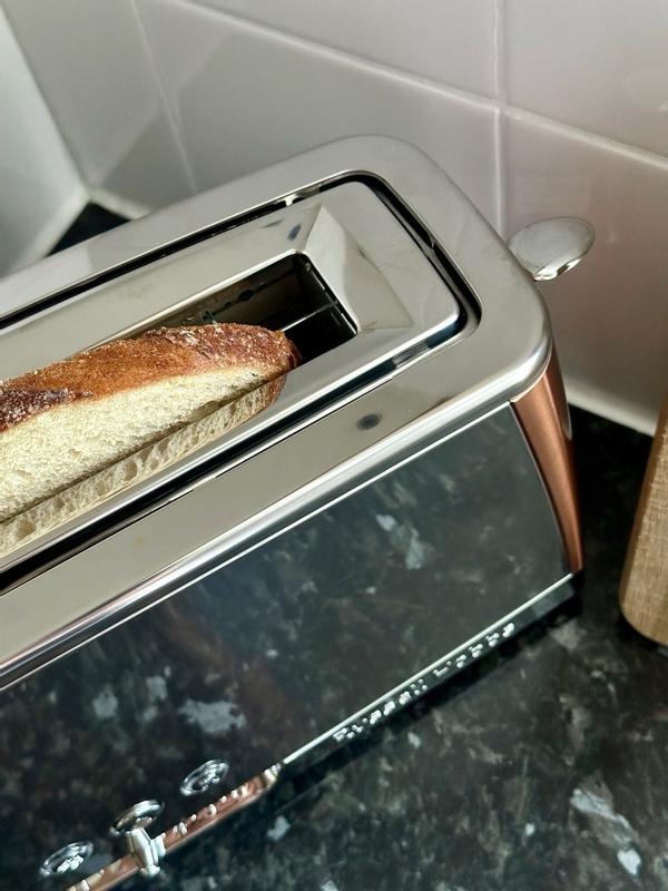 Russell Hobbs Luna Toaster 2 Slice Long Slot Copper 24310