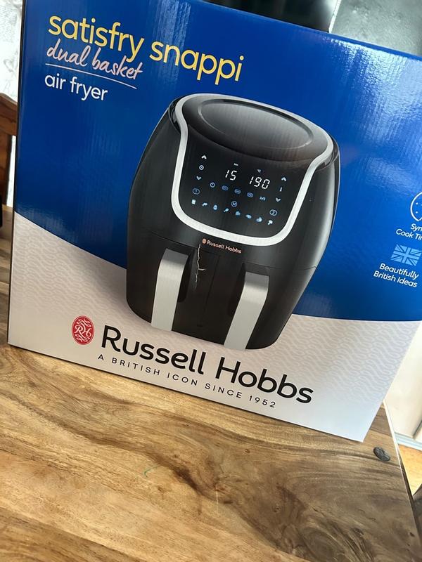 We Test Russell Hobbs' New 8.5L Satisfry Snappi Dual Basket Air Fryer