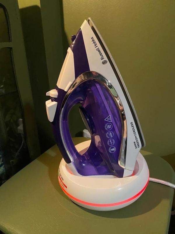 Freedom Cordless Iron in Purple 23300 Russell Hobbs
