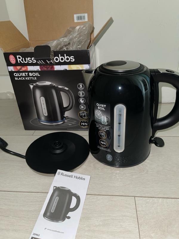 Russell Hobbs Quiet Boil Kettle - Black