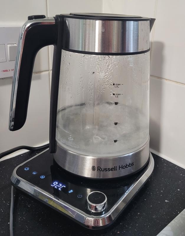  Russell Hobbs 2 in 1 Combined Electric Tea Maker and Water  Kettle RH-S0816TM Stainless Steel Glass 1.7L: Home & Kitchen