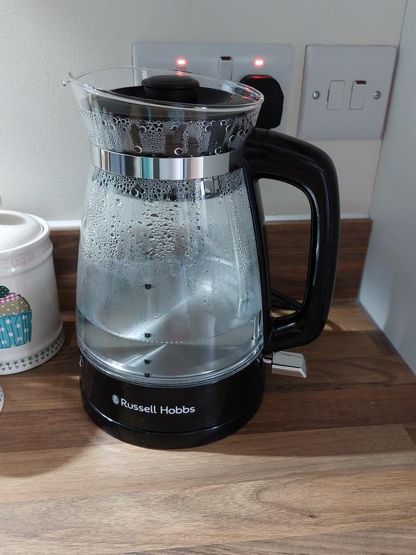 Russell Hobbs Classic Glass Kettle - White