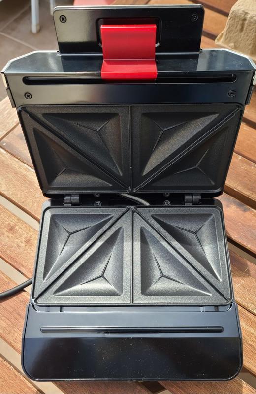 Appareil À Croque Monsieur, 750W Machine À Sandwich, Presse À Panini Électrique, Plaques