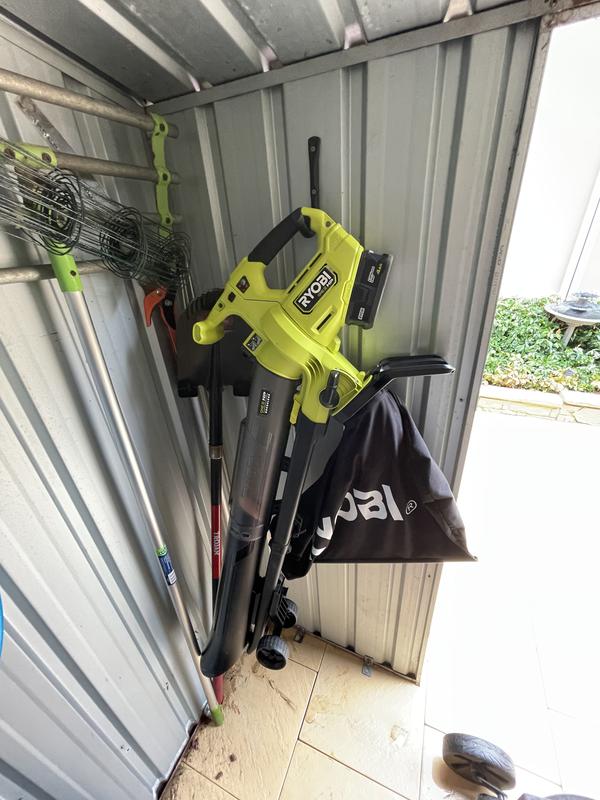 Ryobi One+ 18V Cordless Garden Vacuum and Sweeper R18XBLV20 - Tool