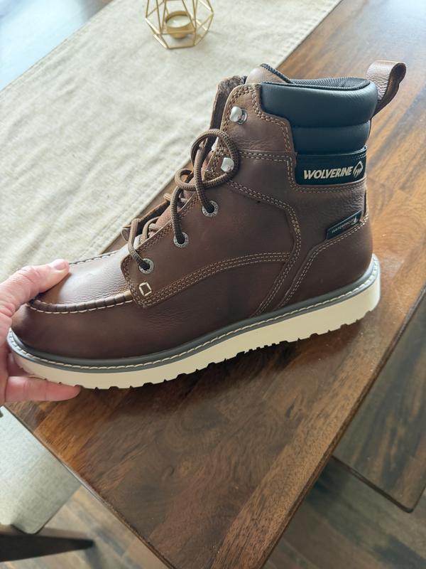 Men Trade Wedge 6 Inch Moc Toe Work Boot 6