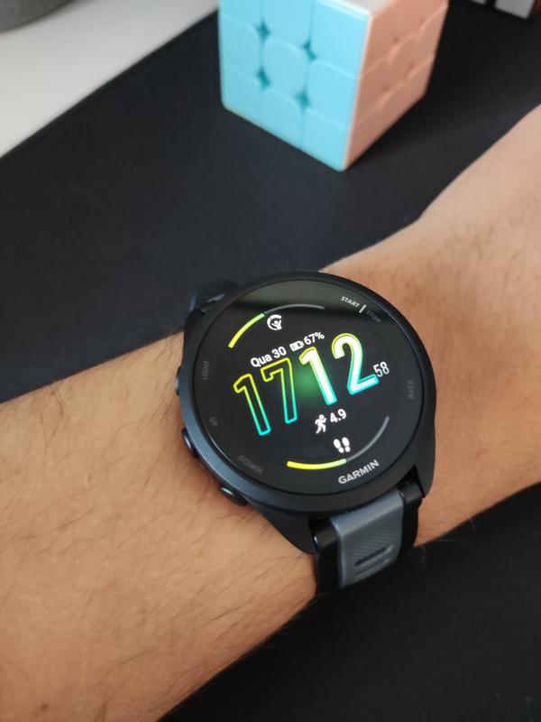 Smartwatch GARMIN Forerunner 165 (Hasta 11 Dias - Negro) | Worten