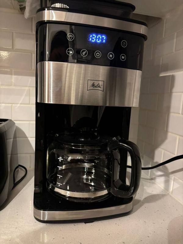 Melitta 10-Cup Coffee Maker with Coffee Grinder | HSN